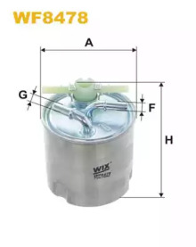 WIX FILTERS wf8478 -  Топливный фильтр